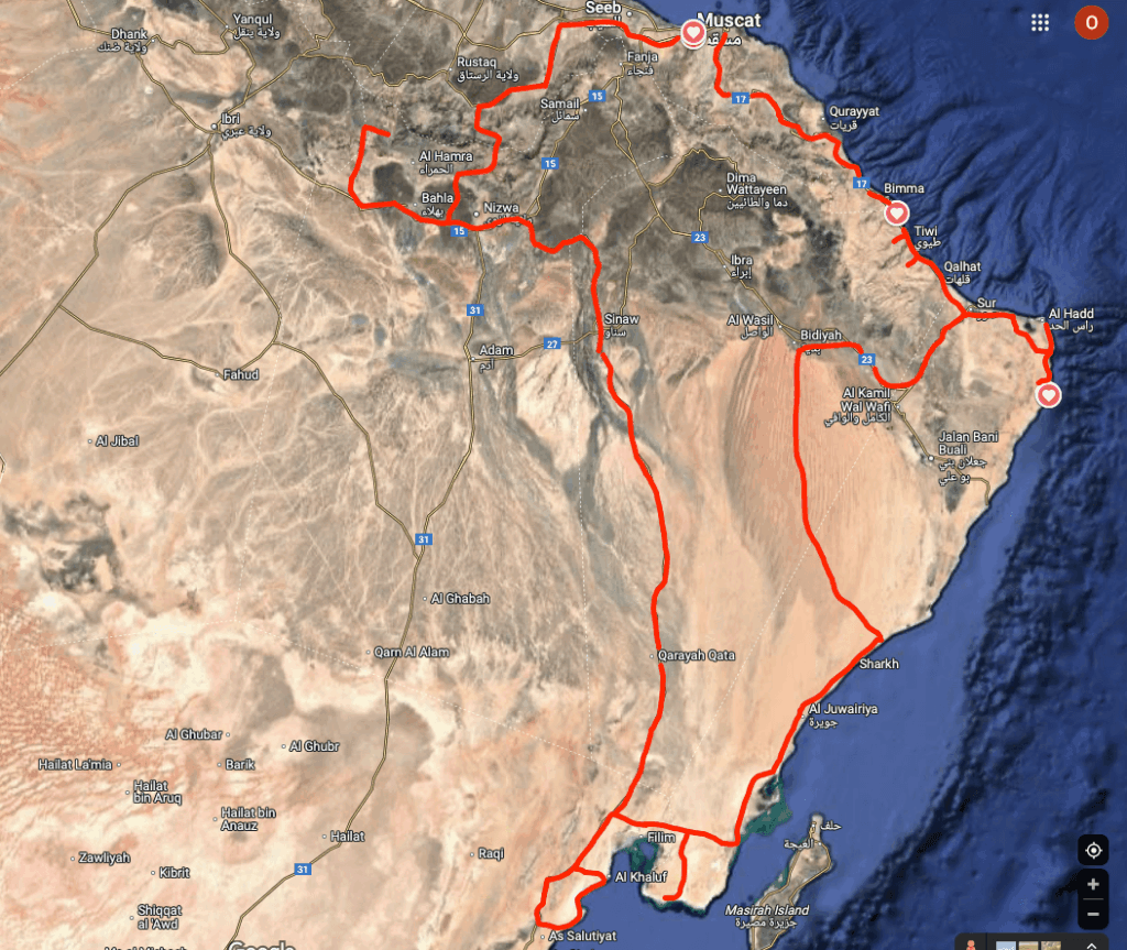 Explore Oman in 10 to 12 days