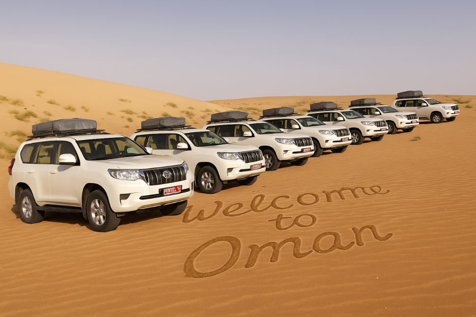 Active Oman 4x4 rental vehicles fleet Oman desert