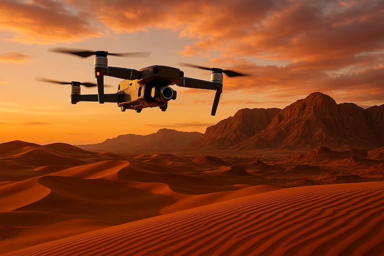 Drone Flying in Oman